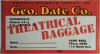 baggage tag